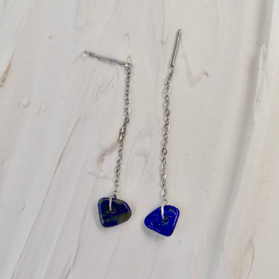 Boucles d'oreilles upcyclées Renato