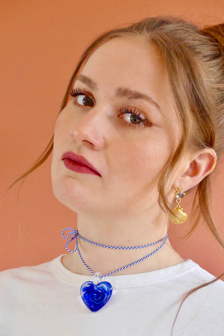 Collier upcyclé Cristal