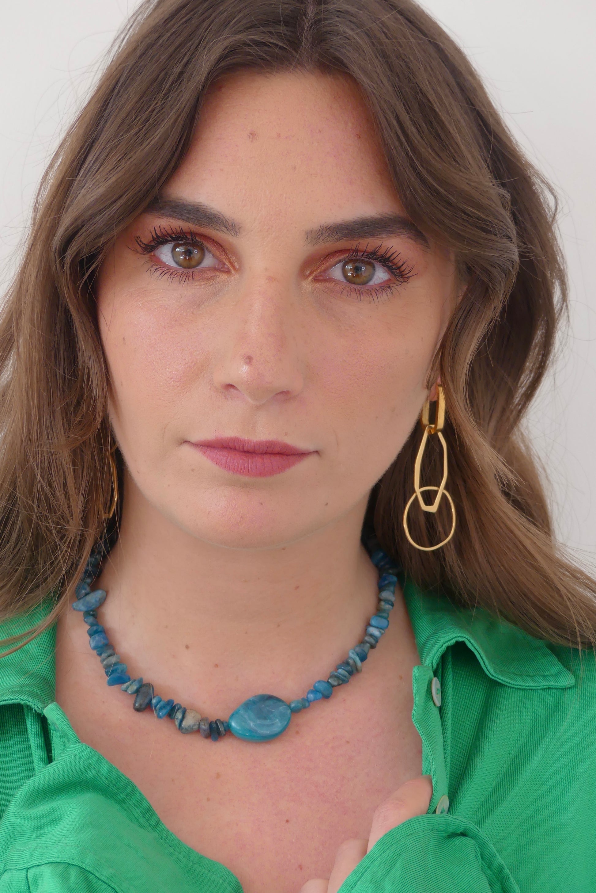 Collier de perles upcyclées Faustine