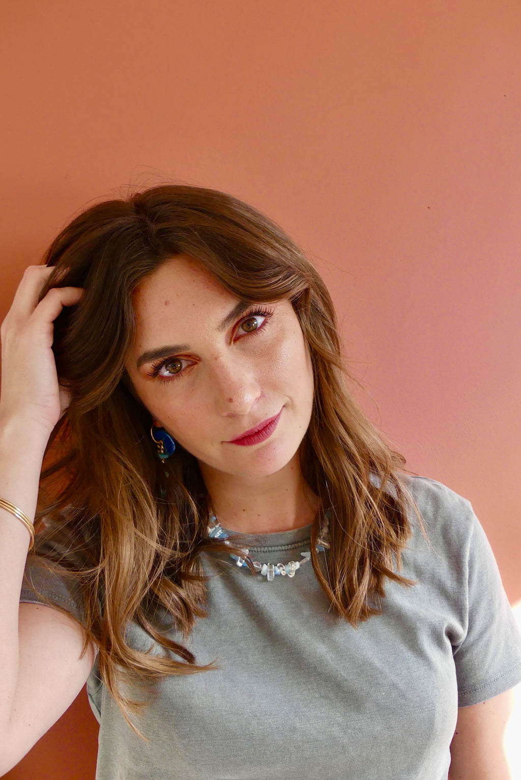 Boucles d'oreilles upcyclées Vaïana