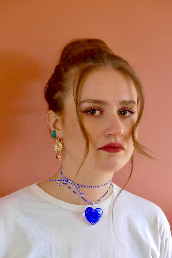 Collier upcyclé Cristal