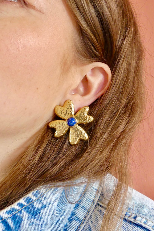 Boucle d'oreille upcyclée Marissa