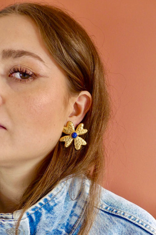 Boucle d'oreille upcyclée Marissa