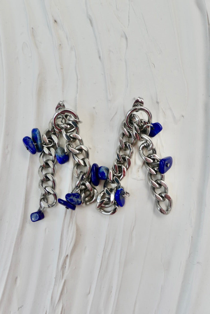 Boucles d'oreilles upcyclées Babylone