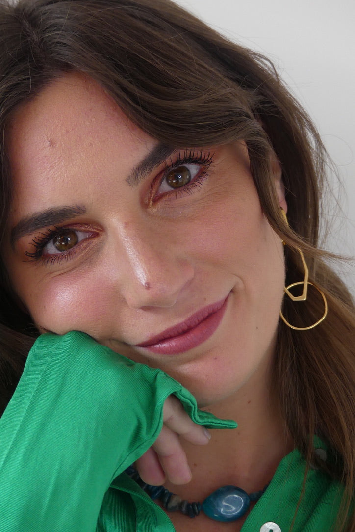 Boucles d'oreilles upcyclées Fatou