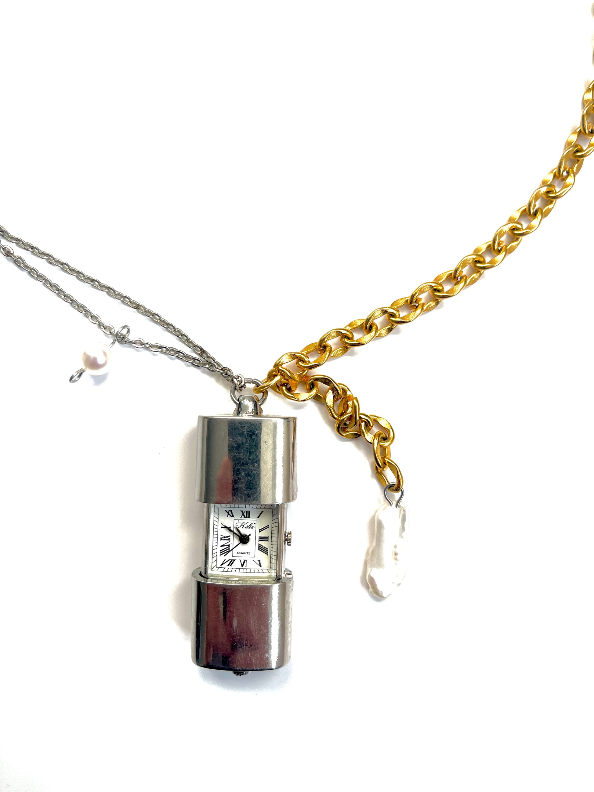 Collier upcyclé watch & sea