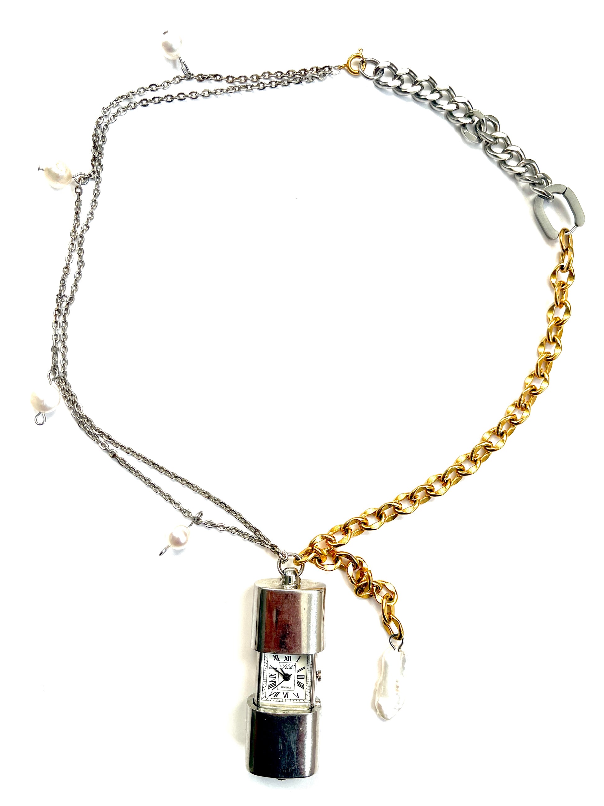 Collier upcyclé watch & sea
