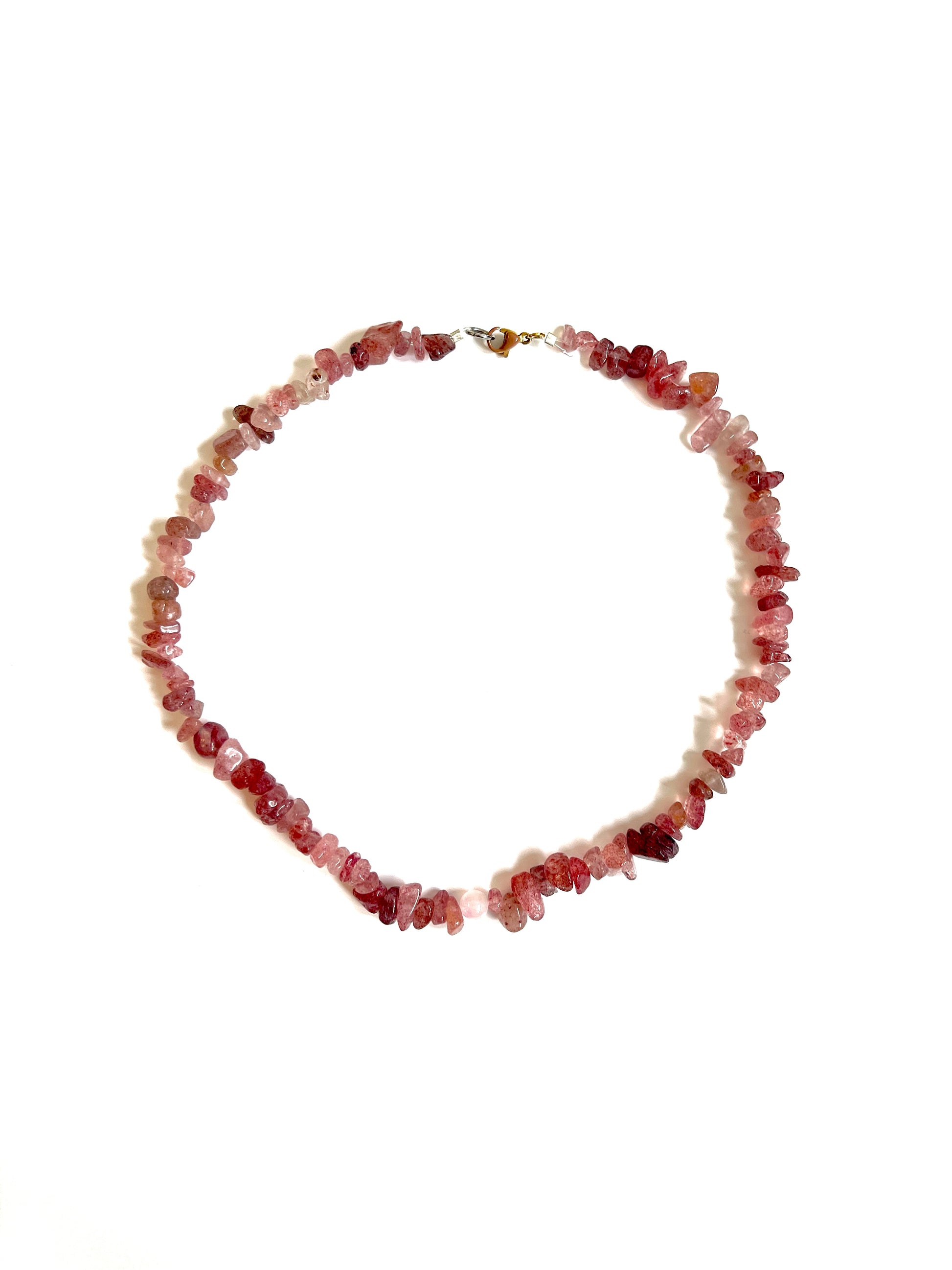 Collier de perles upcyclées precious orchid