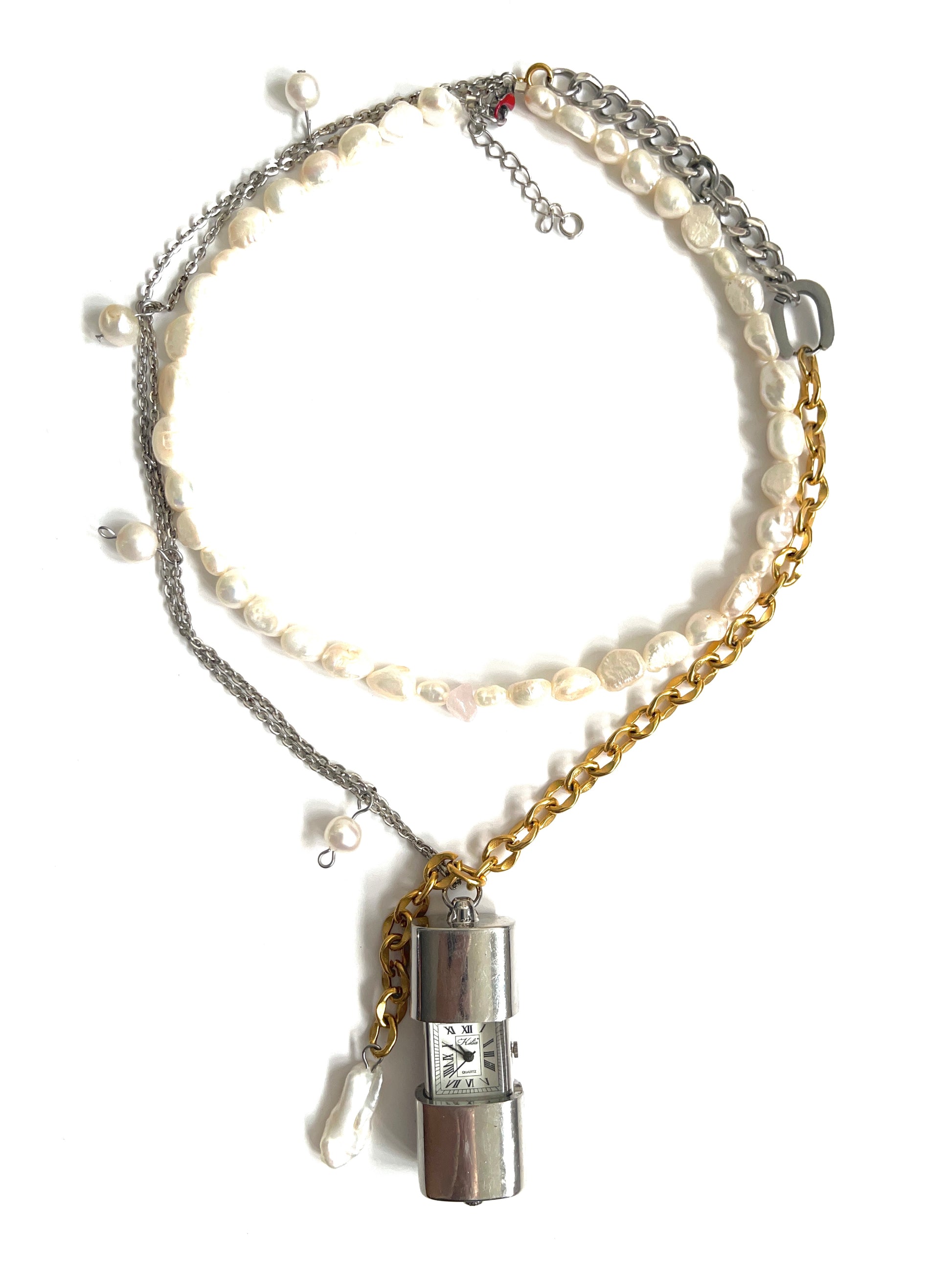 Collier upcyclé watch & sea