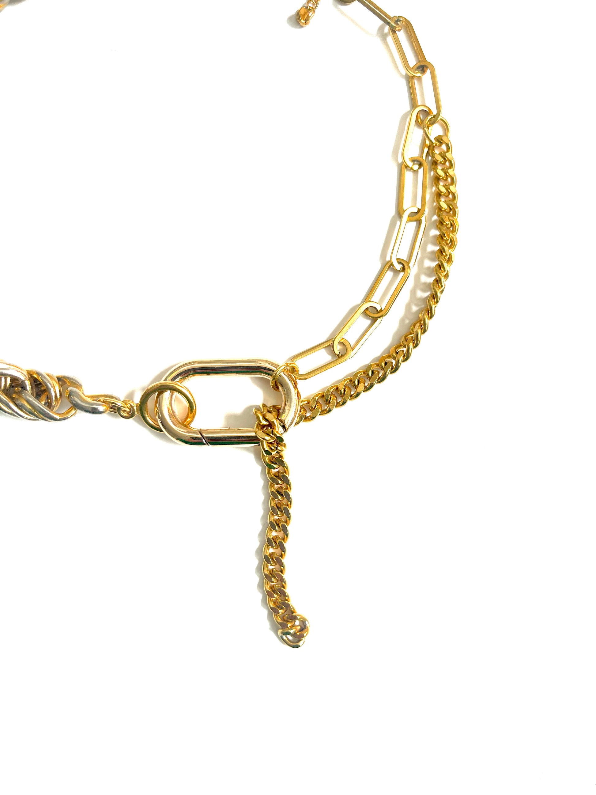 Collier upcyclé saphir