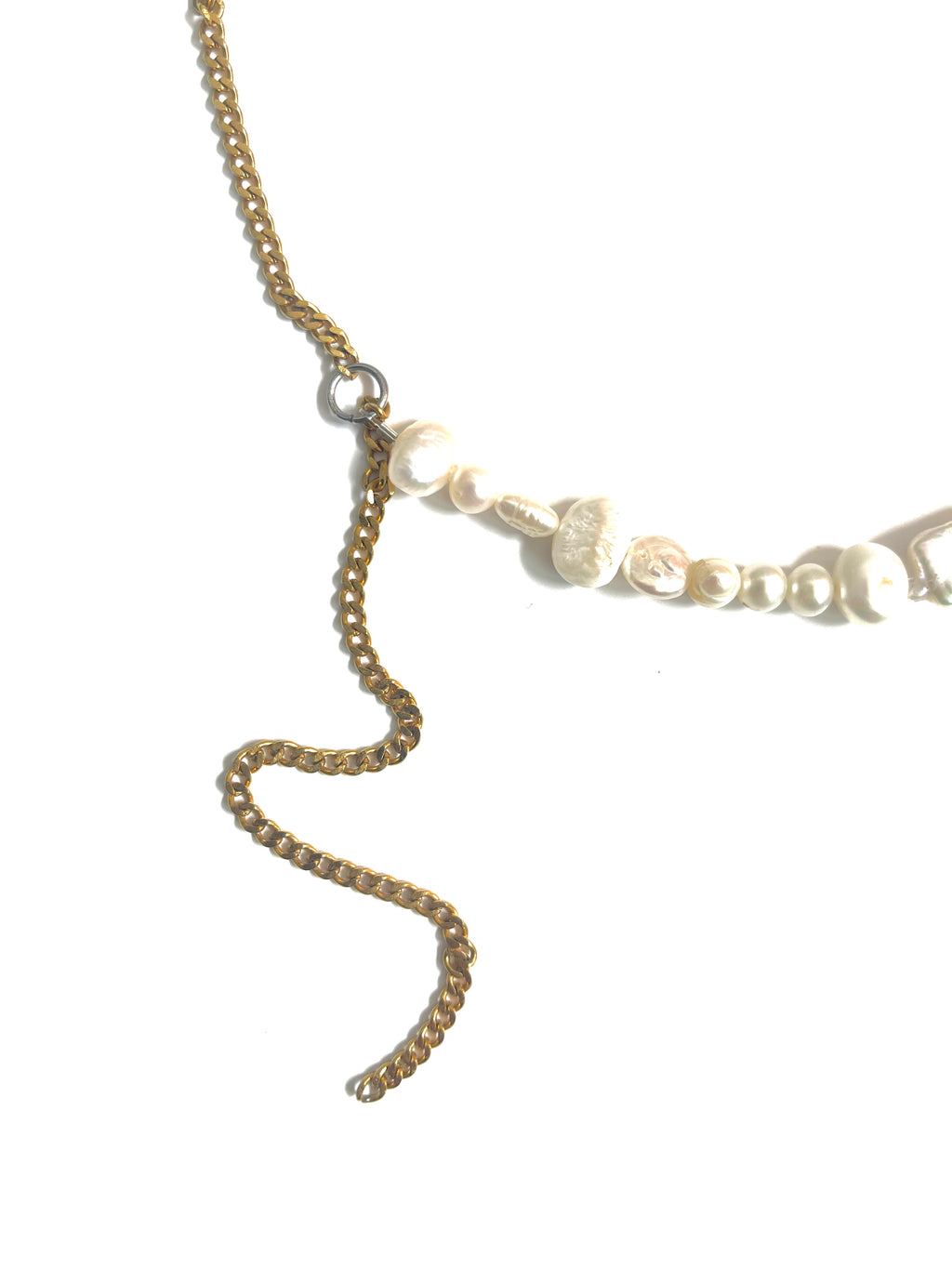 Collier upcyclé white river