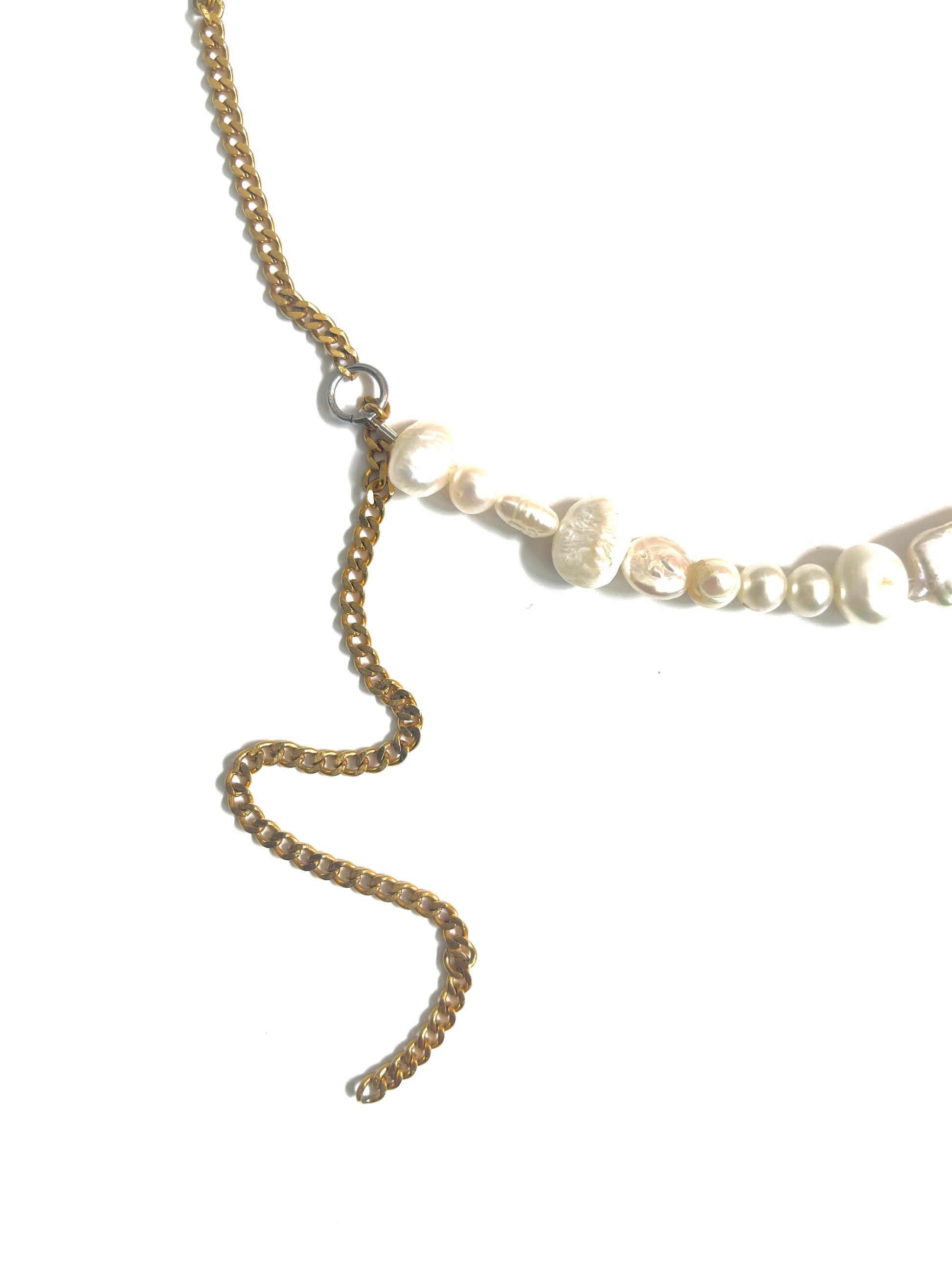 Collier upcyclé white river