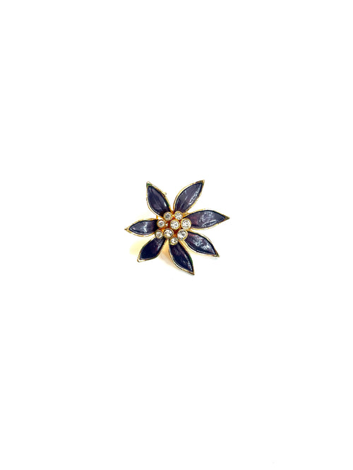 Boucle d'oreille upcyclée Auguste
