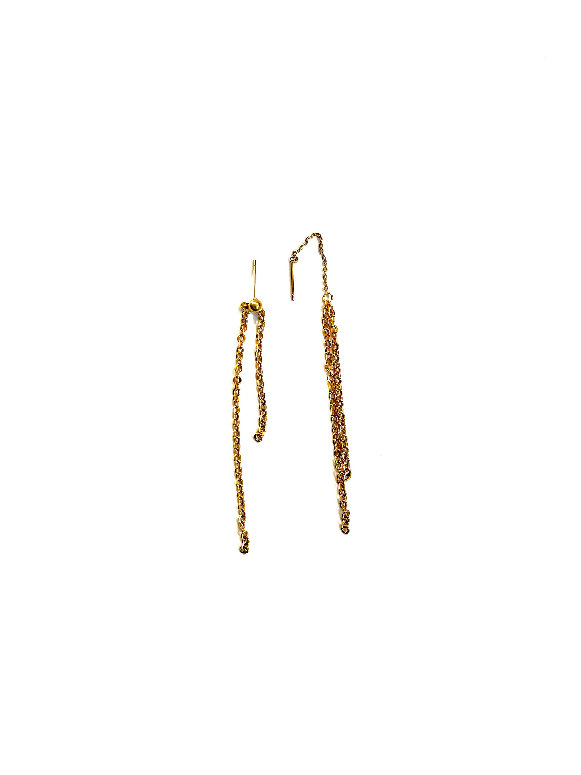 Boucles d'oreilles upcyclées Cole